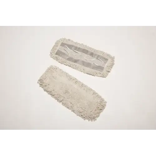 DUST MOP HEAD DISPOSIBLE W/FRINGELOOPED-END - FITS 5